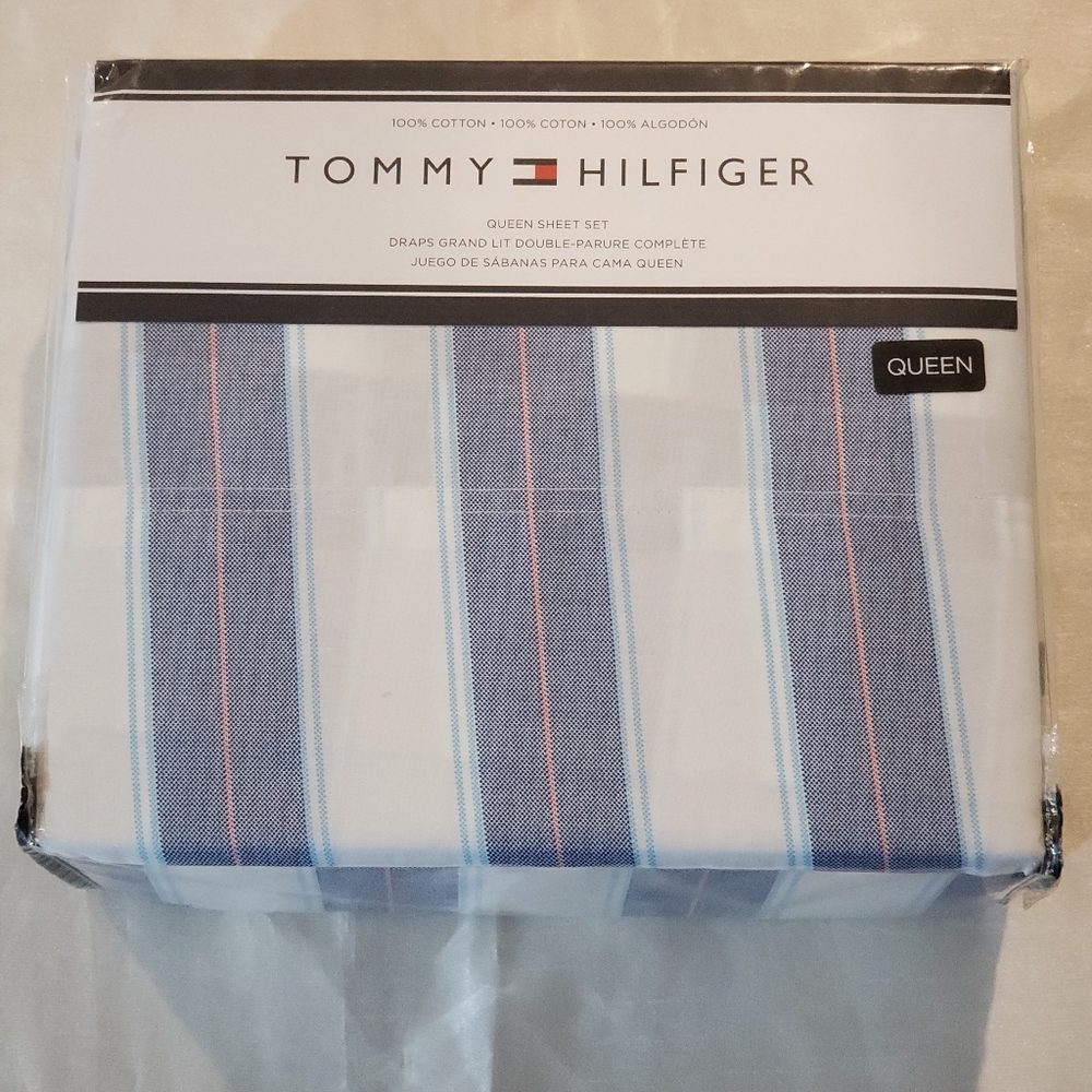 Tommy Hilfiger Queen Sheet Set